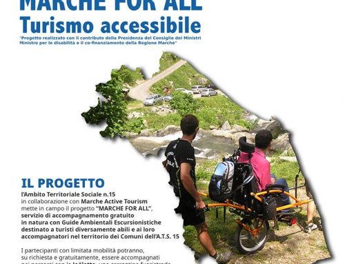 AL VIA IL PROGETTO MARCHE FOR ALL – TURISMO ACCESSIBILE E INCLUSIVO